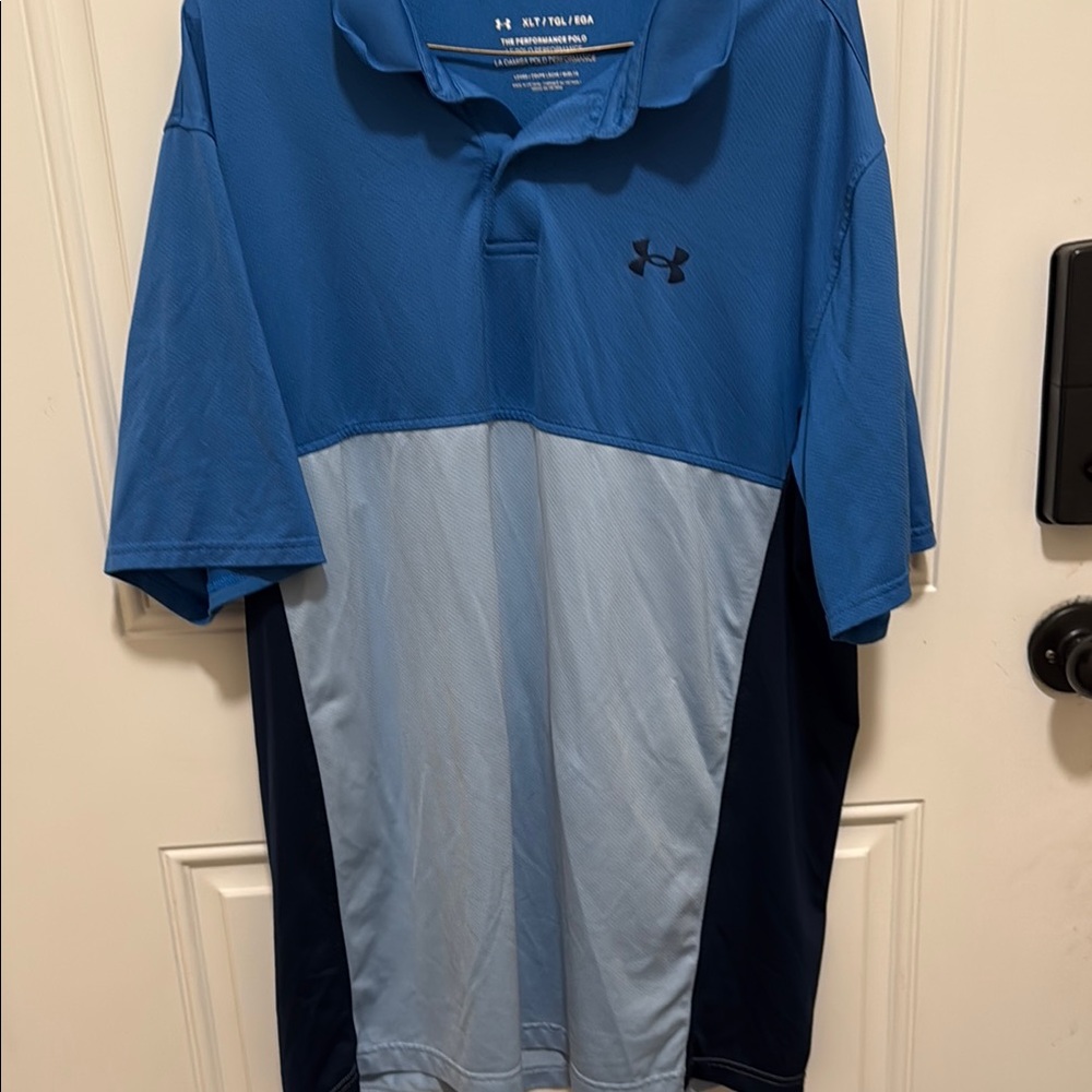 Under Armour Blue Performance Polo Shirt